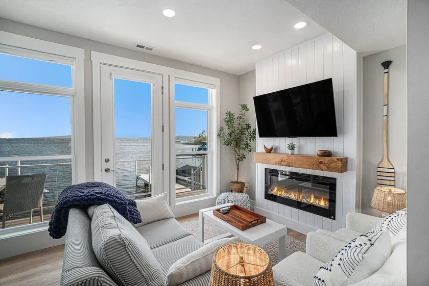 Lakeside Luxe Retreat + Sauna! - Image 1