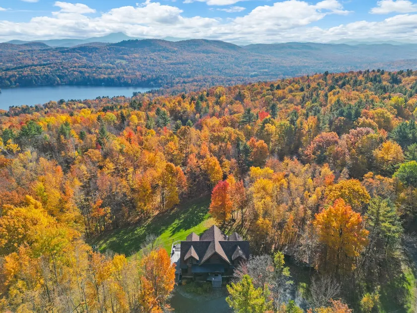 Huge Log Cabin by Lake - Image 1