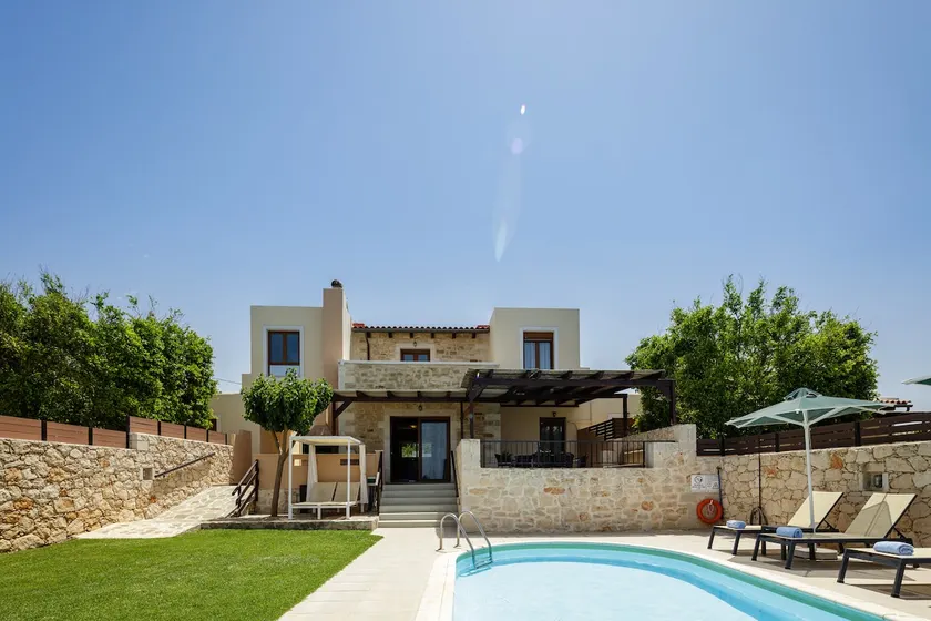 Villa Stamatis - Private Pool & Breathtaking Seaview, 500m from the Beach - Image 1