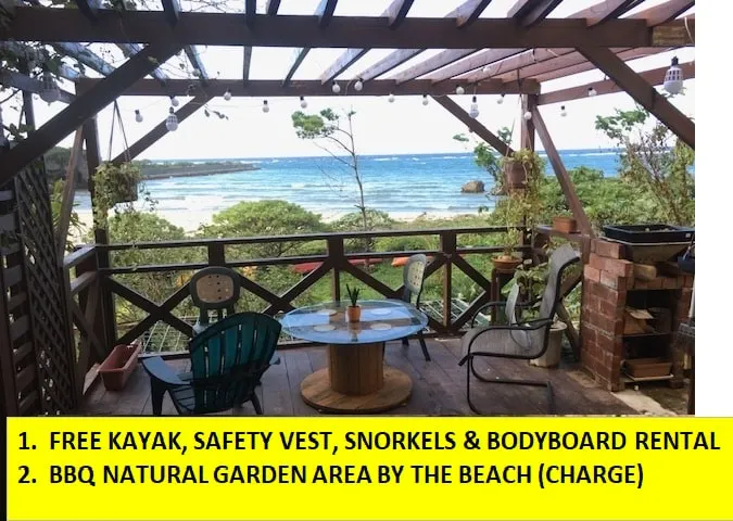 Ken's Beachfront Cafe & Lodge, BL2, Oceanfront and Free Canoe Rental - Image 1