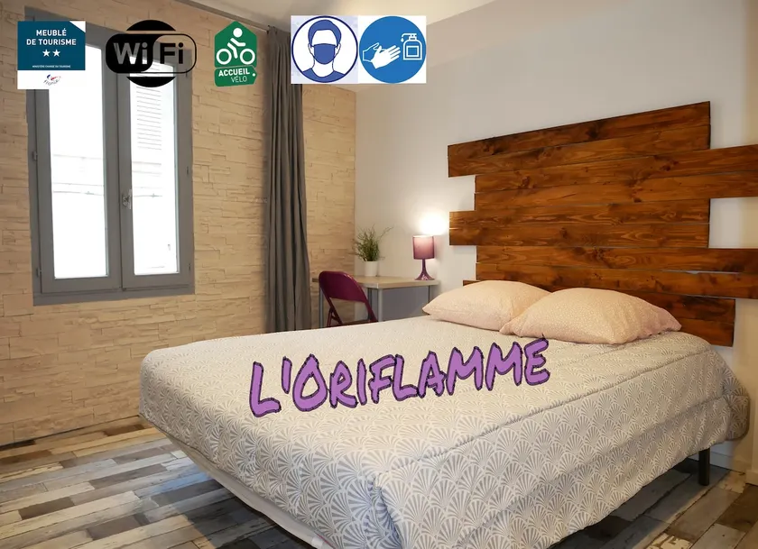 ”l'Orifamme”, quiet 3 beds appt, A/C, balcony - Image 1