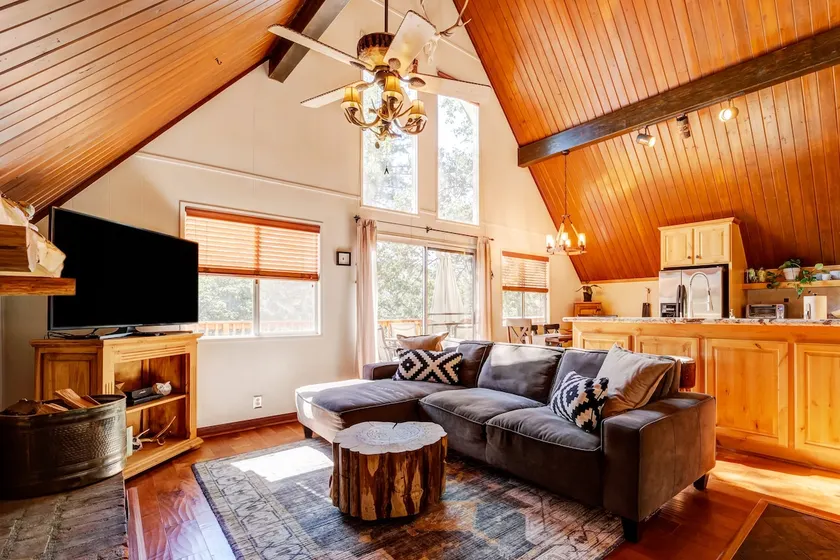 Cozy A-Frame Cabin w/ Hot tub, Game Room &Firepit! - Image 1