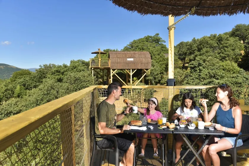 Charming treehouse with shower and aircon - Image 1