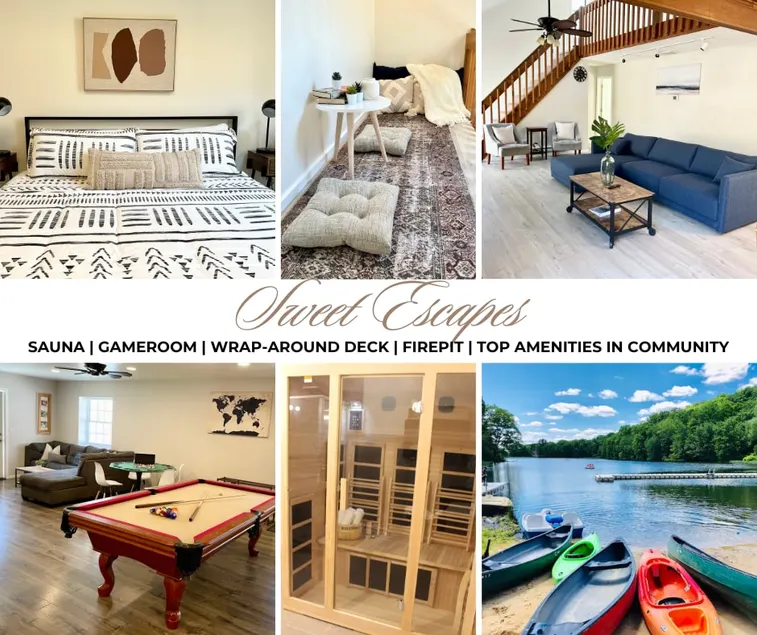 FREE Amenity Passes Spacious Sauna Large Deck Firepit - Image 1