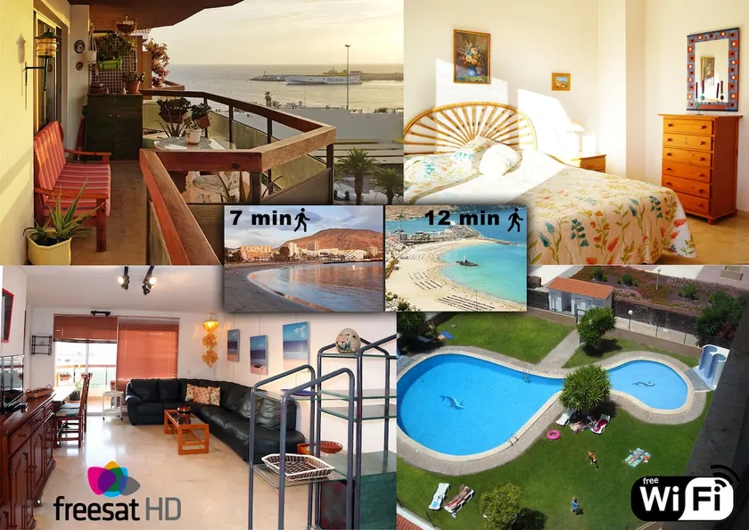 3 værelses penthouse med havudsigt i Los Cristianos - Image 1