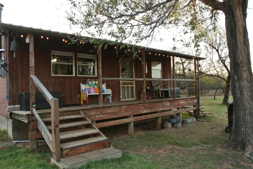 Rustikale Kabine auf dem Texas Red River - Image 1