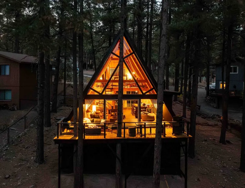 Vista A-frame | Cozy modern cabin in the pines! - Image 1