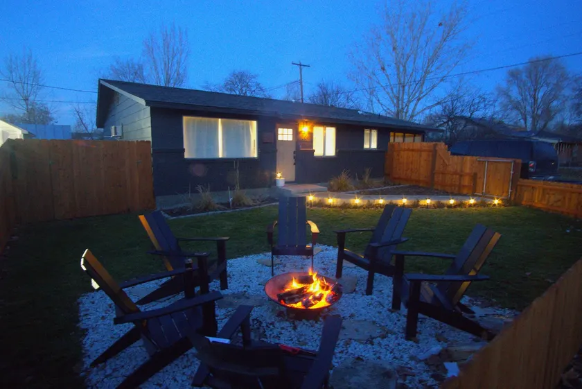 Walk to NNU & Downtown Nampa · Firepit @ Home - Image 1