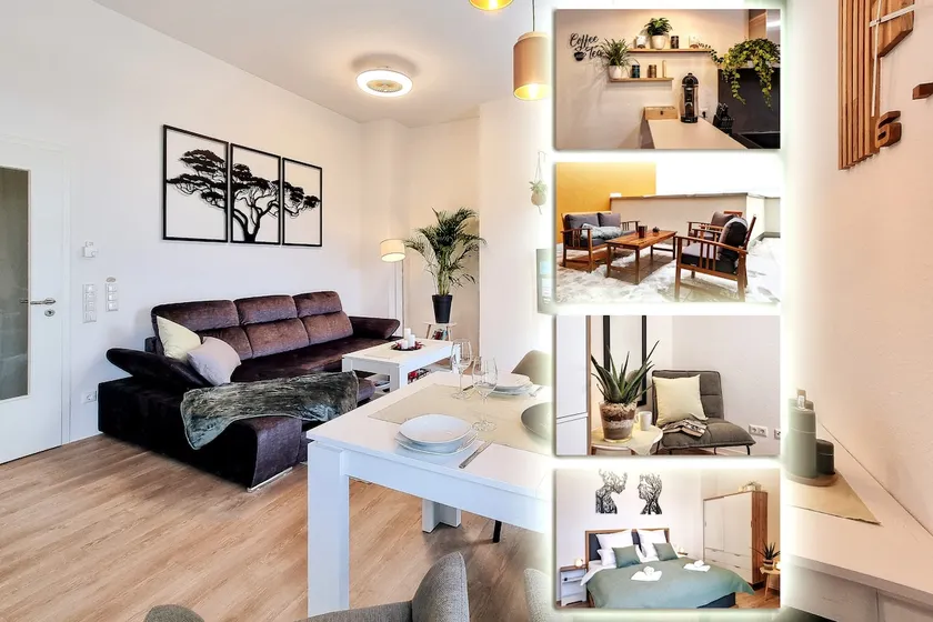 WiLUKA Penthouse mit großer Dachterasse -highspeed Wifi- 24Std Check-In -nachhaltig eingerichtet- Netflix - Image 1