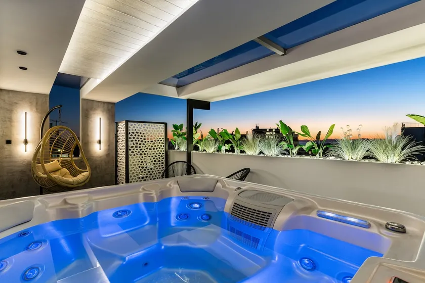 Sunset Suite • PrivateSpa • Athens Riviera - Image 1