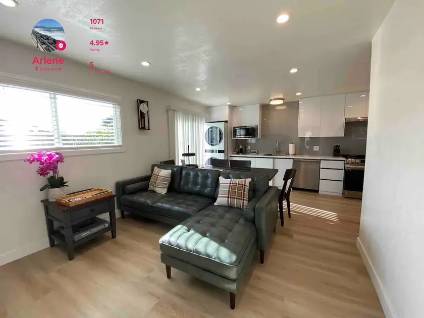 Beautifully Renovated 2B1B • Private Backyard • Steps to Beach • Free Parking - Image 1