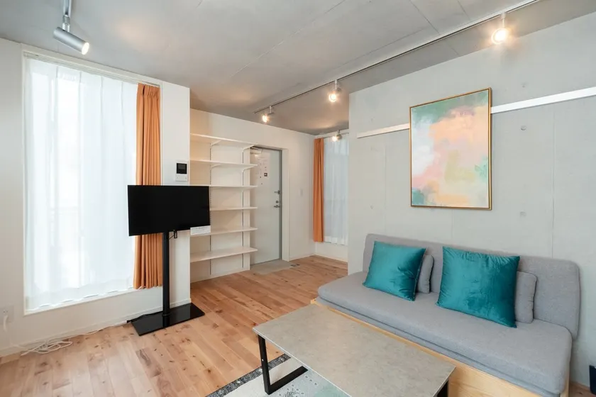 Built in 2023/5-minute walk to the station/fully secure/furniture, appliances, and WiFi/Apitche b02 - Image 1