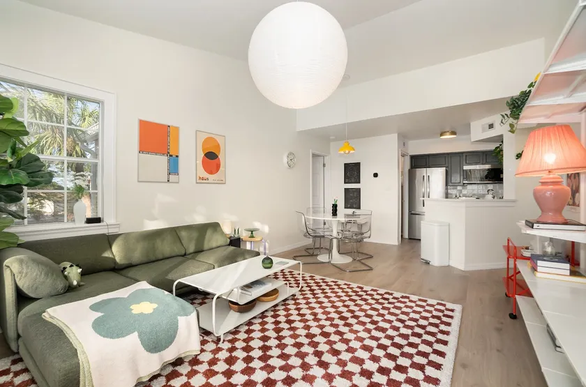 Modern Bauhaus Condo with Pool - Image 1