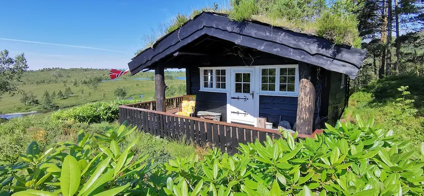 Norwegian mountain cabin all alone in the wild - Image 1