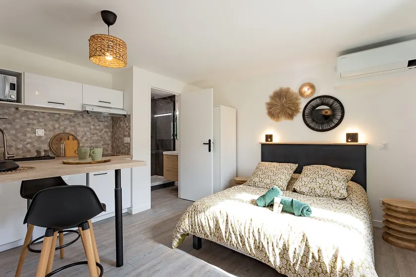 Simple and practical studio, renovated 2023, air conditioning - Image 1