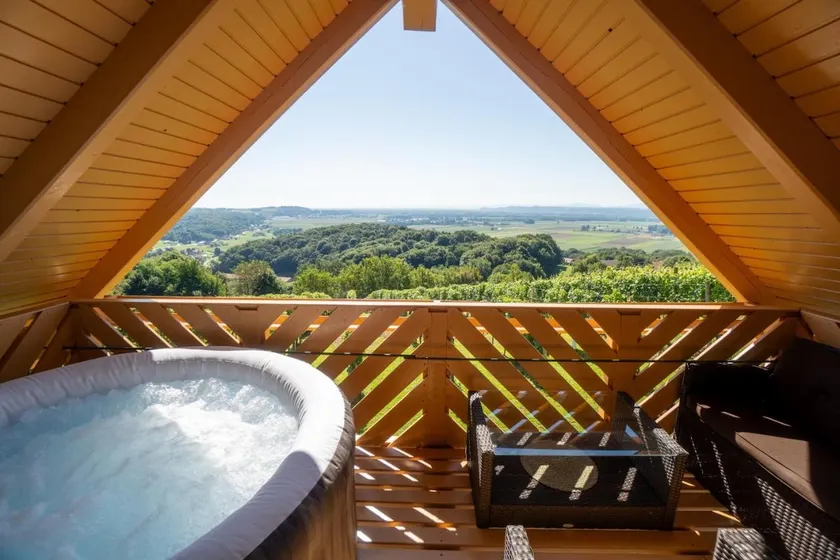 Tranquil Villa Vineyard: Jacuzzi & Vineyard Views - Image 1