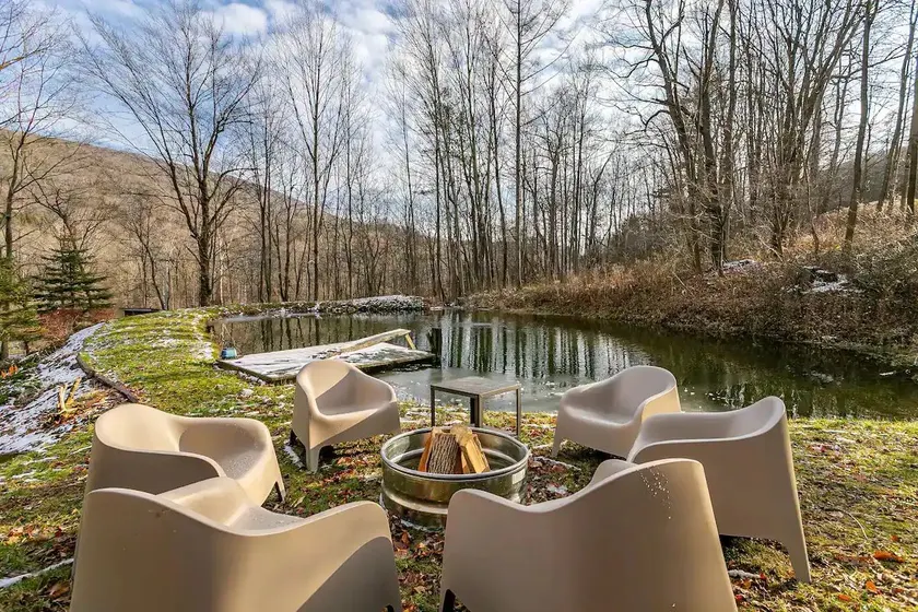 Fingerlakes Land, Pond, Views & Hot Tub- LandHouse - Image 1