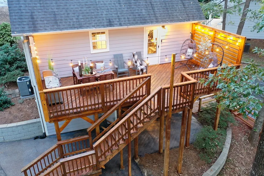 Creekside Home w/ Fire Pit, Deck - Image 1