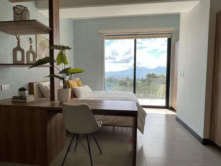 Modern apartment with a view of volcanoes and A/C - Image 1