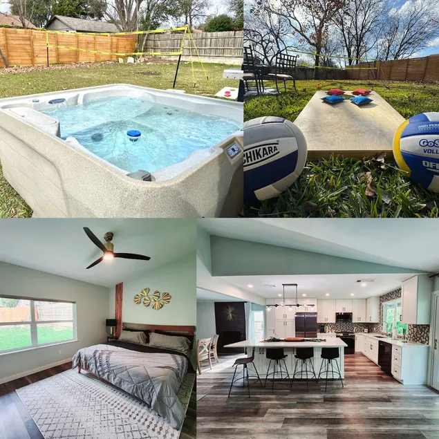 Home@Domain:HotTub, Pool Table, Volleyball &Grill - Image 1