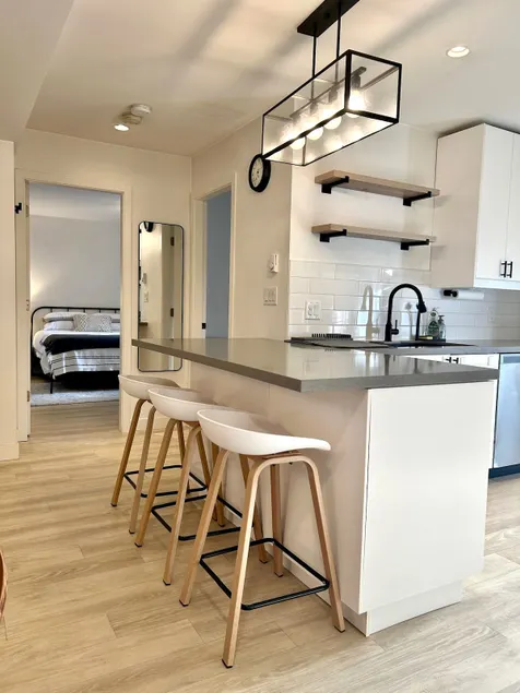 Spacious 1BR+Den | Private | Fireplace | Patio - Image 1