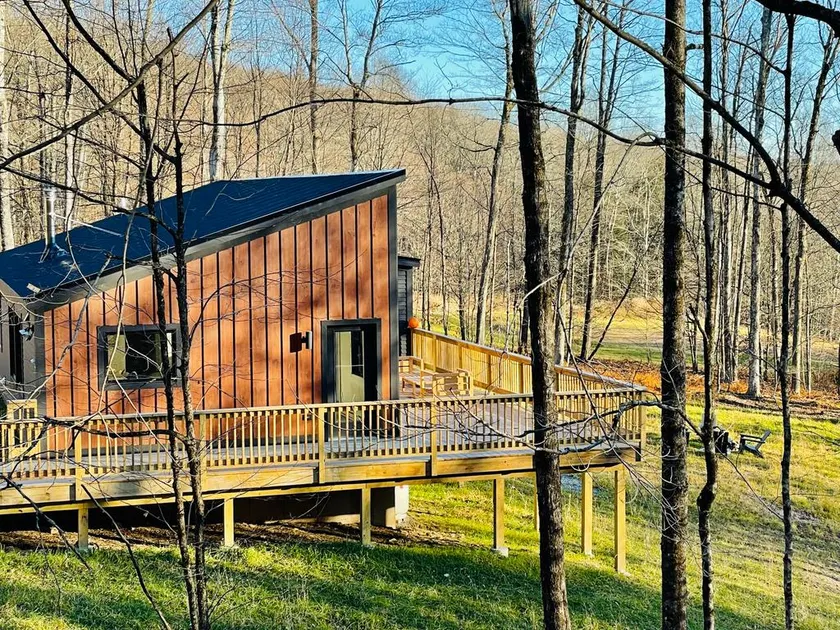 Modern Cabin in the Woods - Image 1