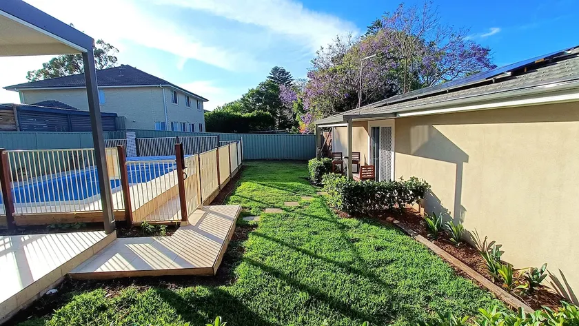 Cozy 2 bedrooms Grannyflat with air-con & pool - Image 1