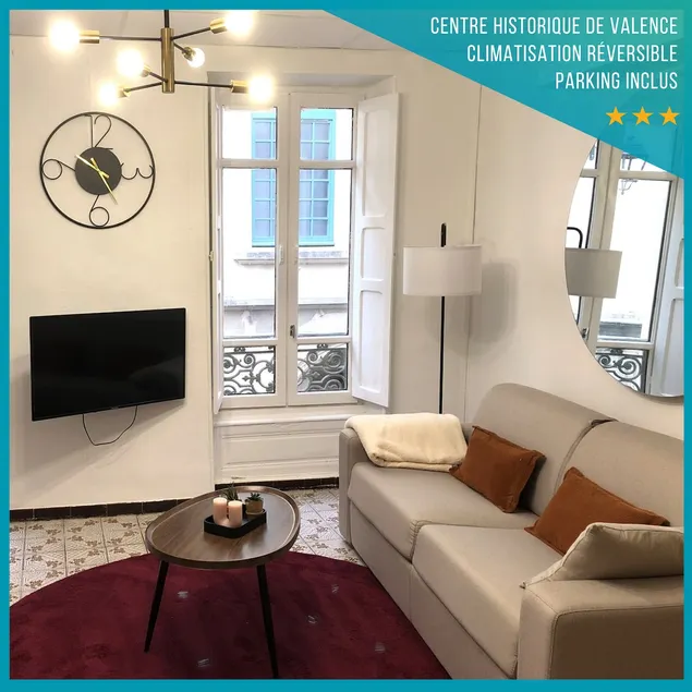 ღ Le Cypriano • T2 au Centre de Valence AVEC PARKING - Image 1