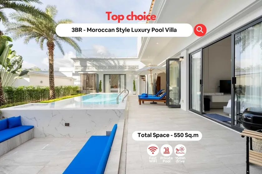 Menara - 3 BR Private Pool Villa - Moroccan Inspired - Bangtao Beach - Image 1