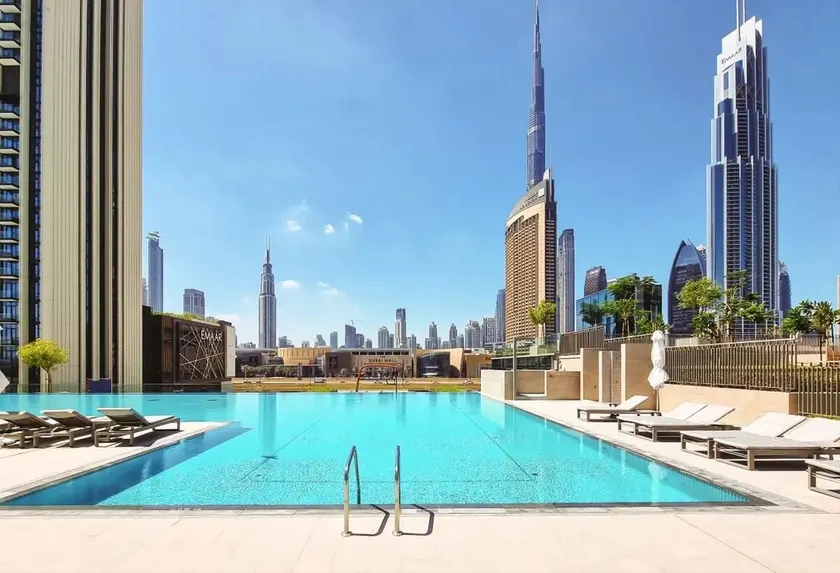 Burj Khalifa View | 2BR with Private Balcony - Image 1