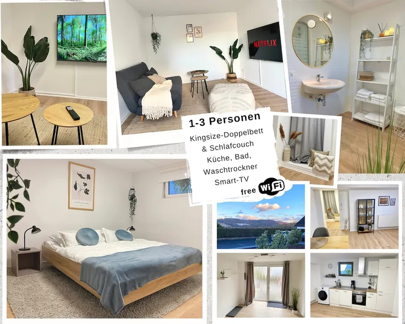 75sqm, private bathroom, kitchen, living & bedroom - Image 1