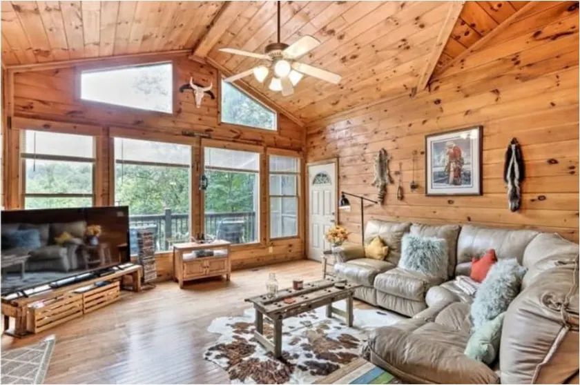 Katahdin Cabin Tranquil inside Hot tub! - Image 1
