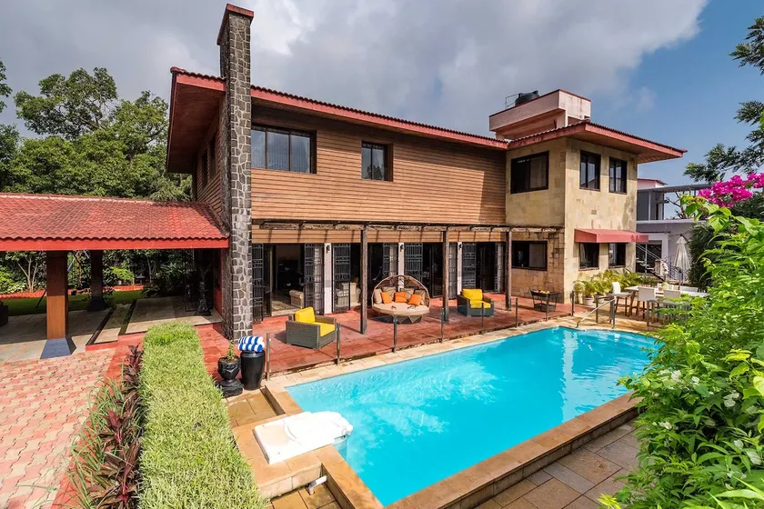 StayVista's Woodstone Villa - 5BHK with Private Pool & Gazebo - Image 1
