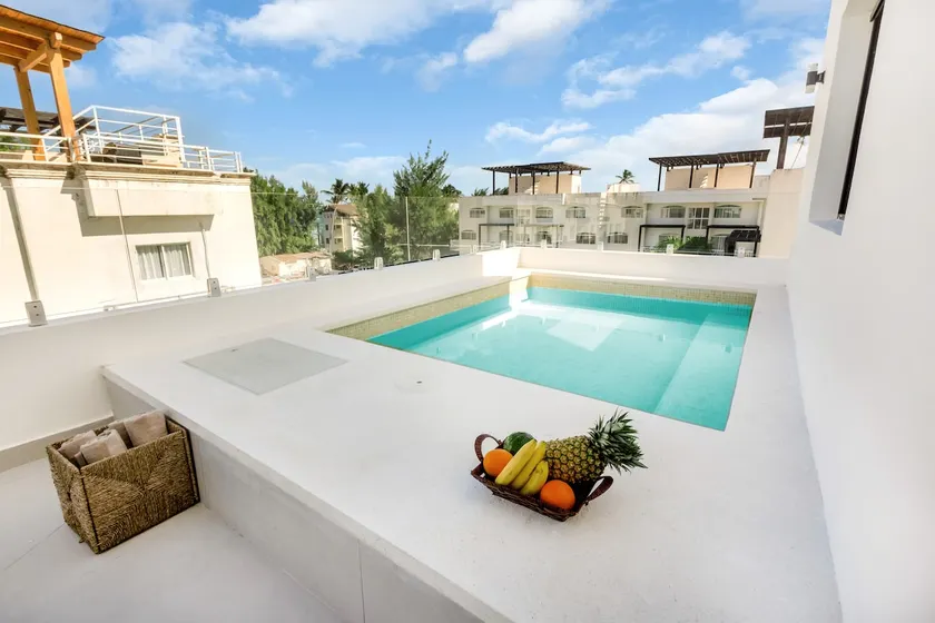 Elegant Seaside retreat with private pool Terrace - Image 1