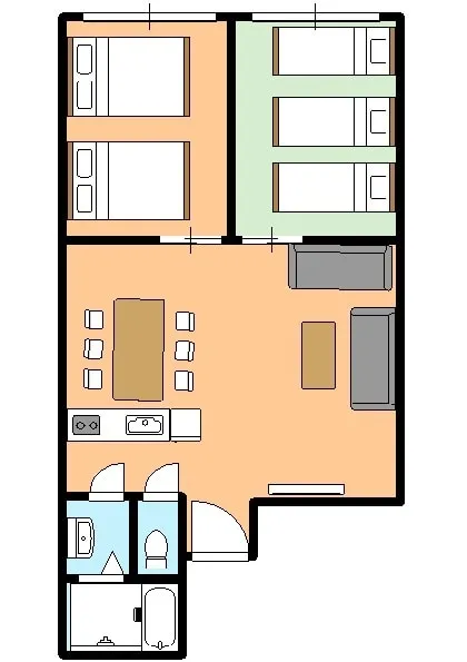 Gou's Apartment, Family Apartment 1 - Image 1