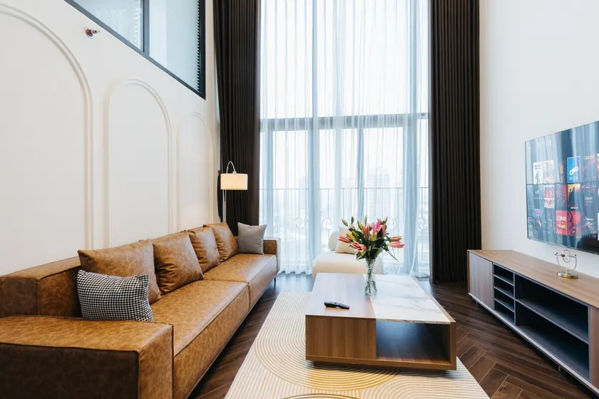 17F Dreami Duplex 2Brs 3 beds City view in Tay Ho - Image 1
