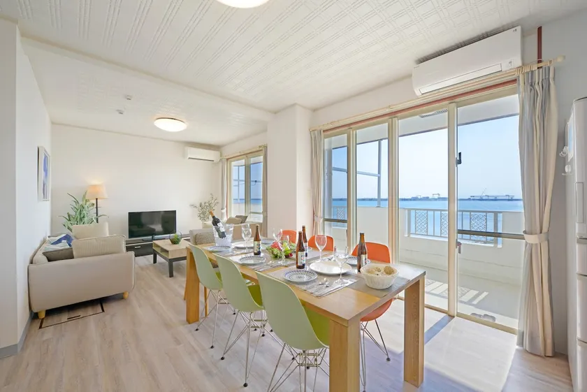 7-minute drive to Aeon Mall Rycom/Ocean View/Up to 8 people/Parking for 2 cars/Recommended for long-term stays - Image 1
