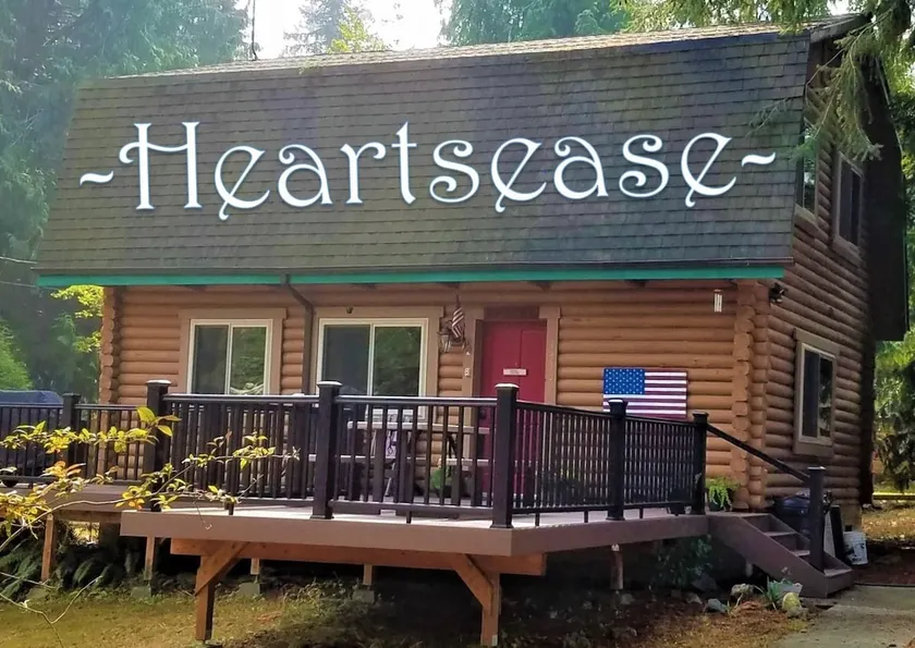 Heartsease Log Cabin on South Whidbey Island - Image 1