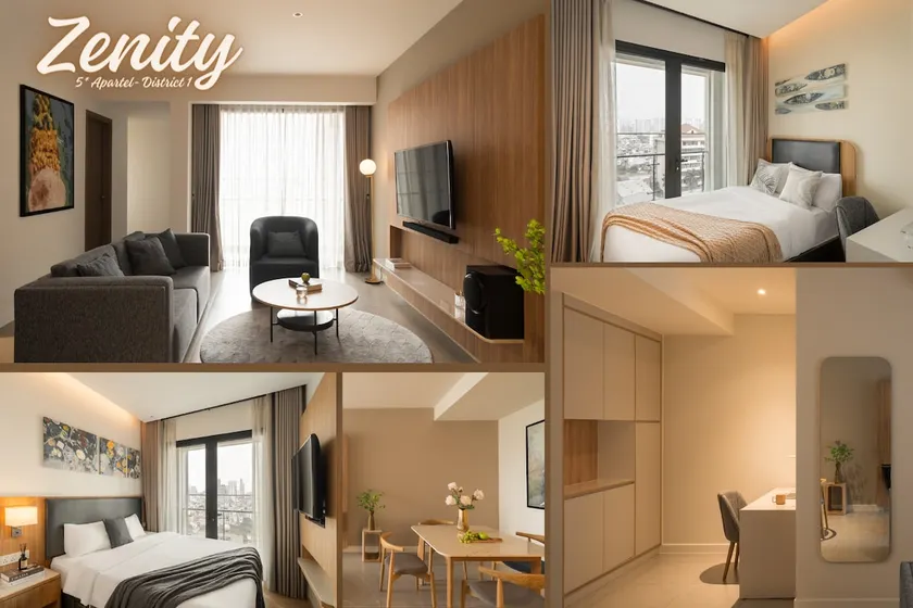 Dist1_2BR_River view 5* Condo_Pool/Gym/Bathtub/Jaz - Image 1
