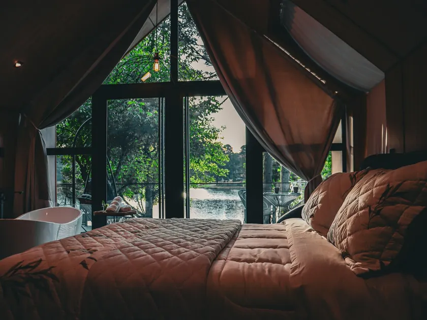 Lake House Couple with View - Image 1