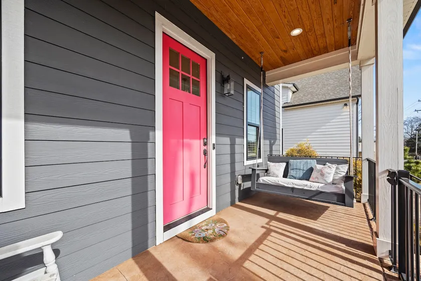 Belmont’s Pink Door • Walk to Main St • Near CLT - Image 1