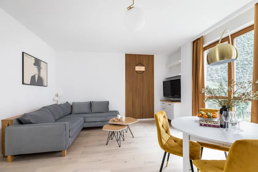 Bright Apartment Okrzei in Warsaw Near PGE by Noclegi Renters - Image 1