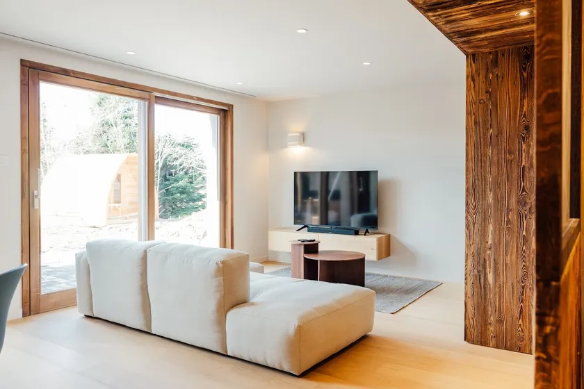 Le Darou: lake view apartment, Finnish bath - Image 1
