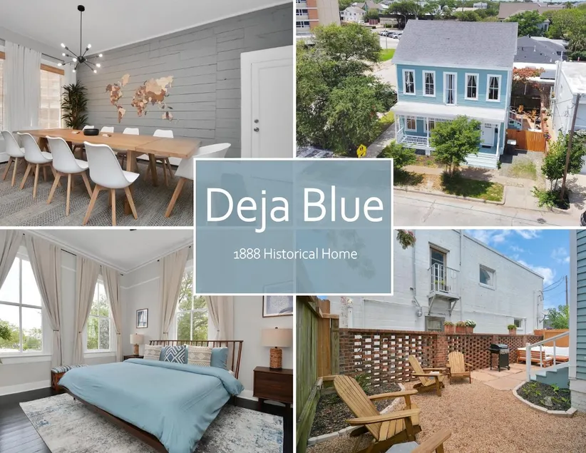 Deja Blue – Walk to Strand, Beach & Pleasure Pier! - Image 1