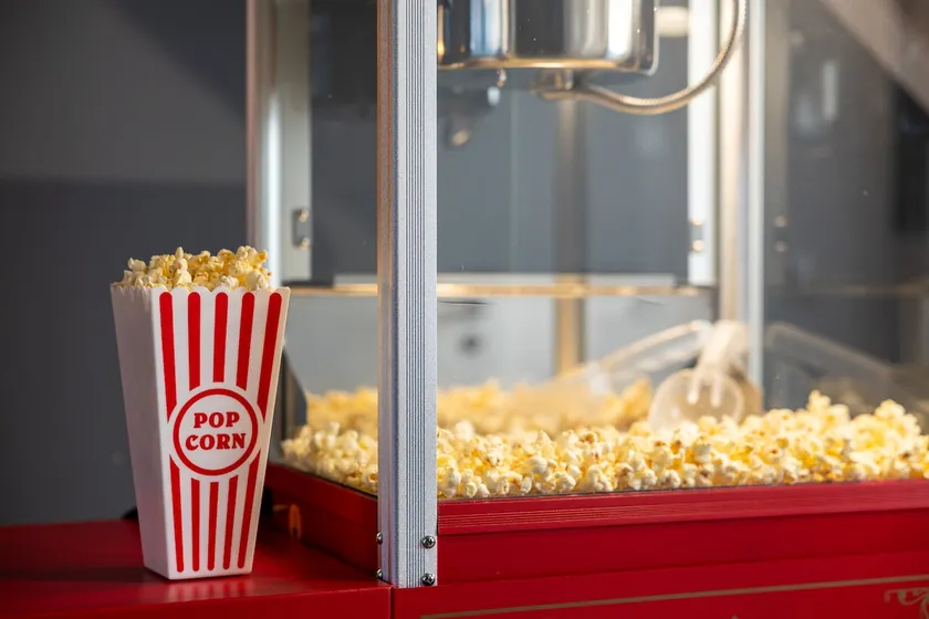 Exclusive Suite | 100-inch Cinema & Popcorn Machine - Image 1