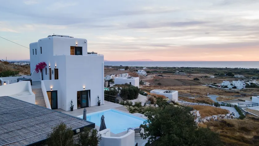Villa Milagro 4Br with Sea View Mikri Vigla Beach - Image 1