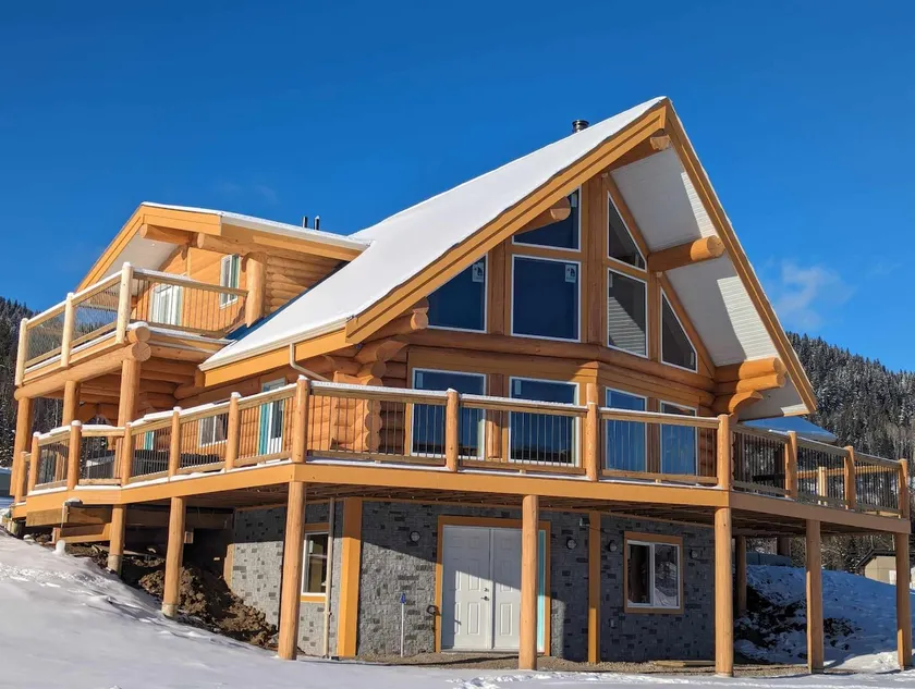 Brand New! Log Cabin with Lake Views & Hot Tub! - Image 1