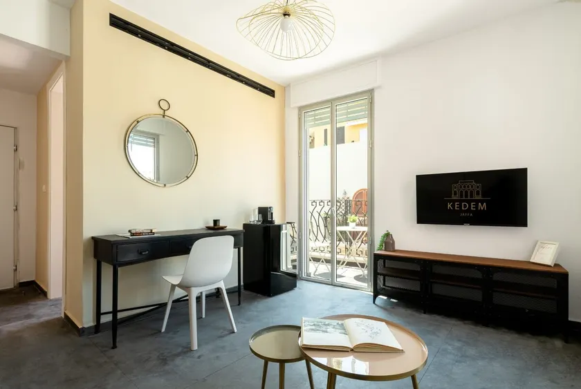 Jaffa Port TLV Hotel 1 bedroom and balcony - Image 1
