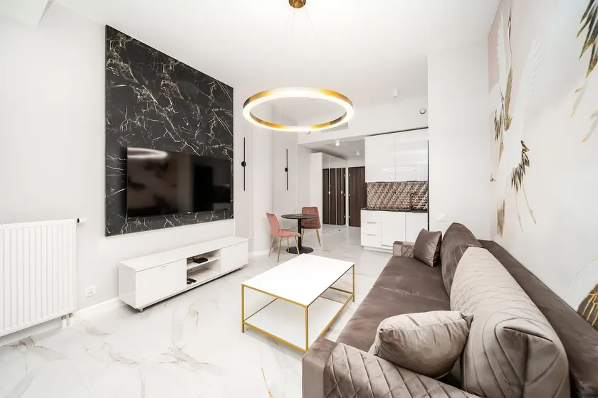 ANS Hanza Tower Apartment 17th floor with city view, swimming pool area with saunas, viewing terrace - Image 1