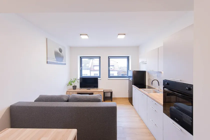 Three-bed two-storey apartment (No. 1) - Image 1